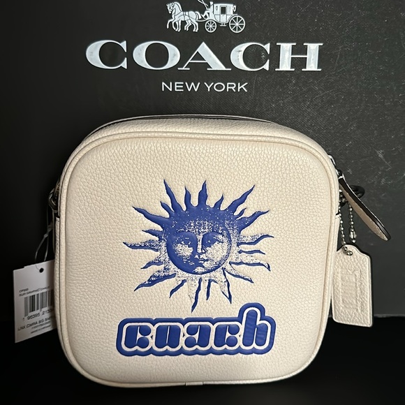NWT Coach The Lil Nas X Drop Sun Camera Bag & Wallet Set Graphic Leather Purse - Picture 10 of 16